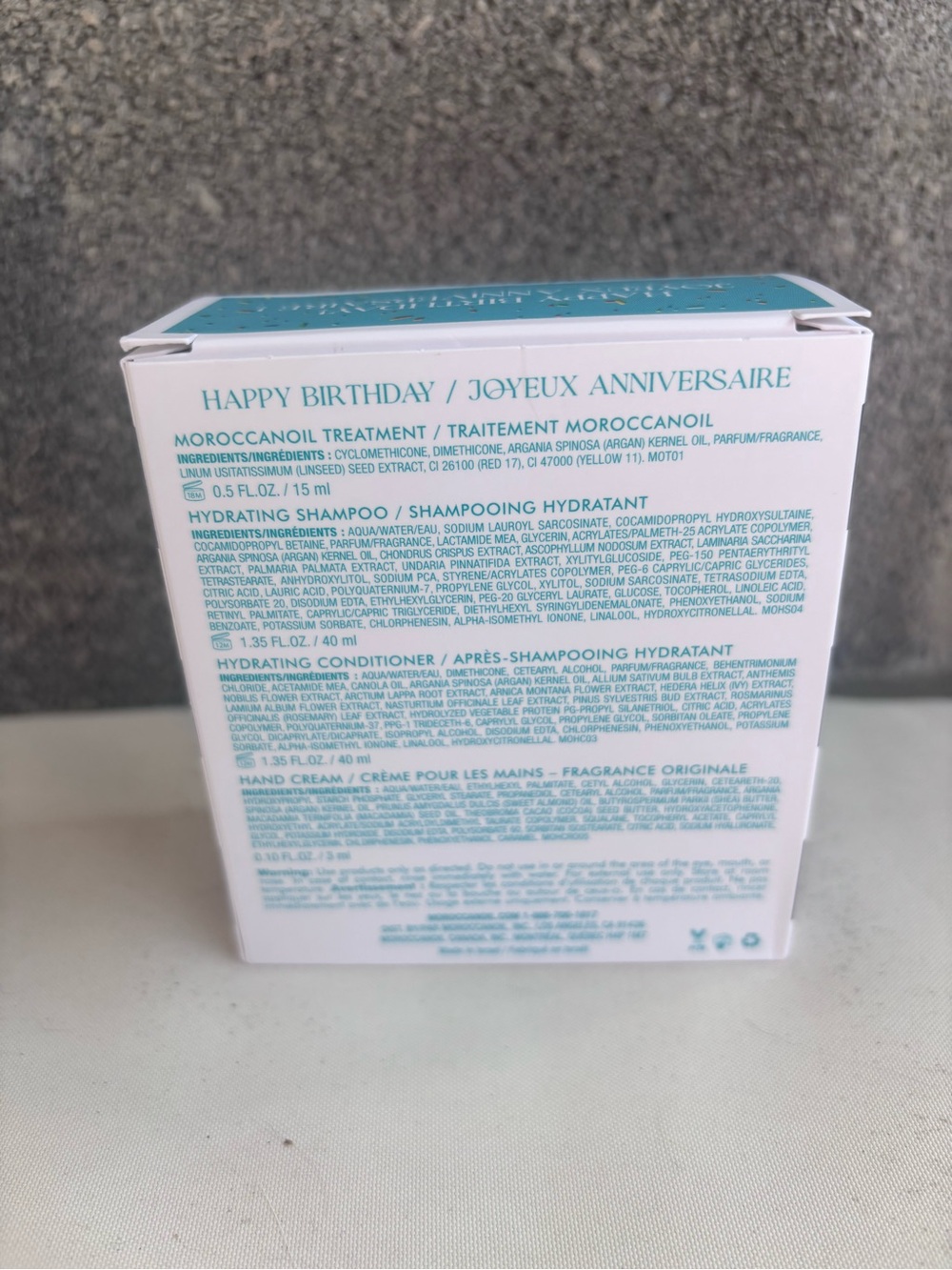 Moroccanoil Sephora Happy Birthday Shampoo Conditioner Treatment Kit - Picture 2 of 3